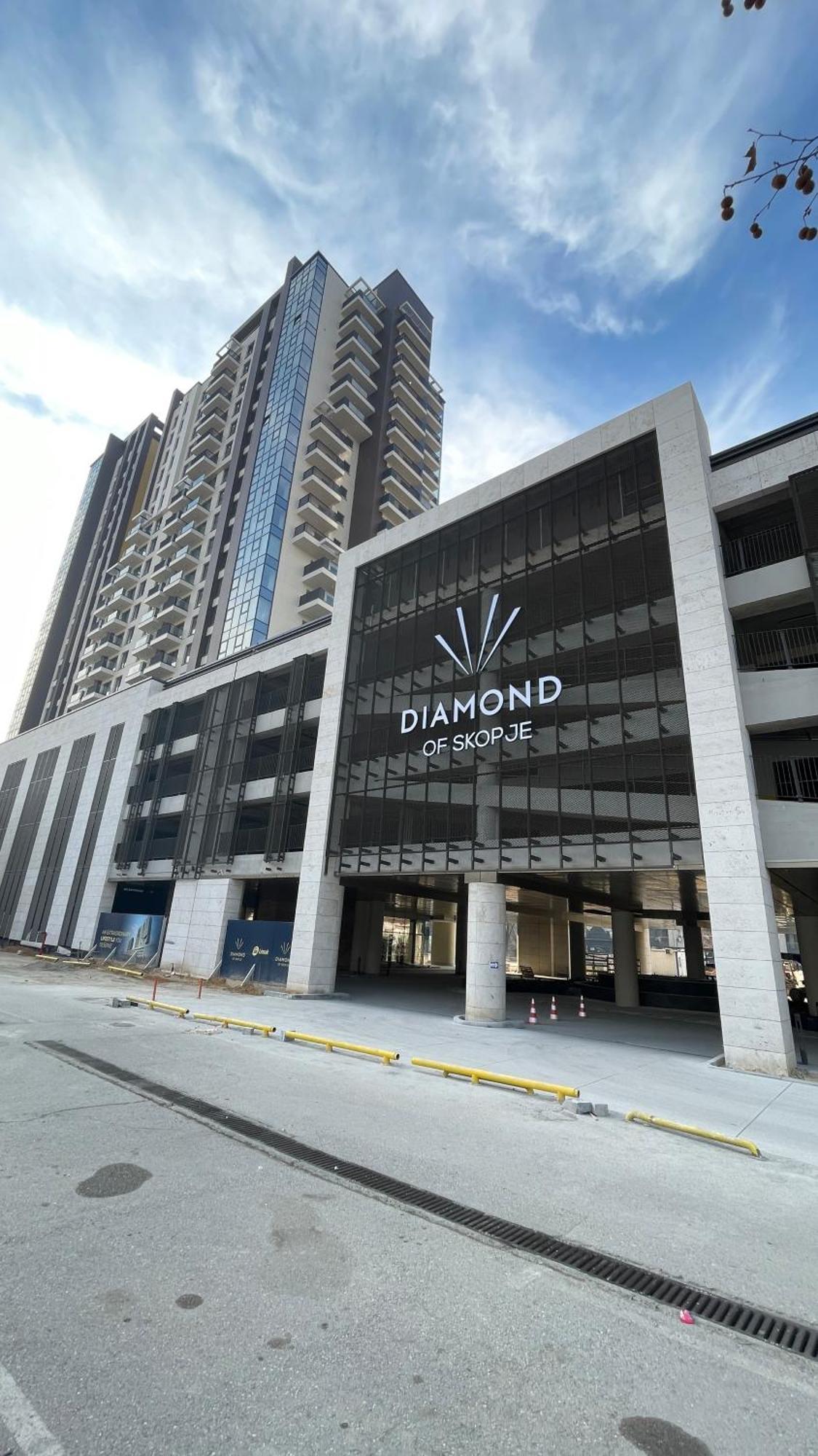 Diamond Of Skopje Luxury Apartment 18Th Floor Exterior photo